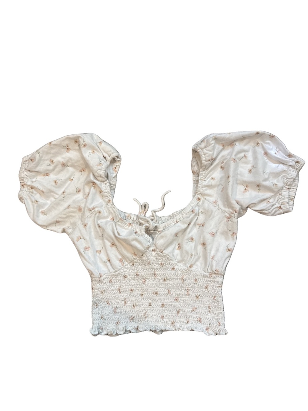 Billabong Puff-Sleeve Crop Top